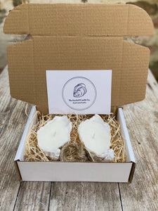 Oyster Shell Candle Gift Box (Scented)